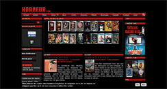 Desktop Screenshot of horreur.com