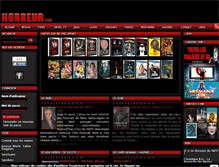 Tablet Screenshot of horreur.com